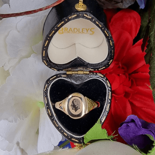 King Charles III Coronation Ring in 9ct Yellow Gold Bradley's